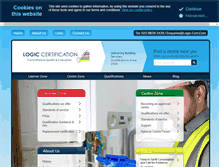 Tablet Screenshot of logiccertification.com